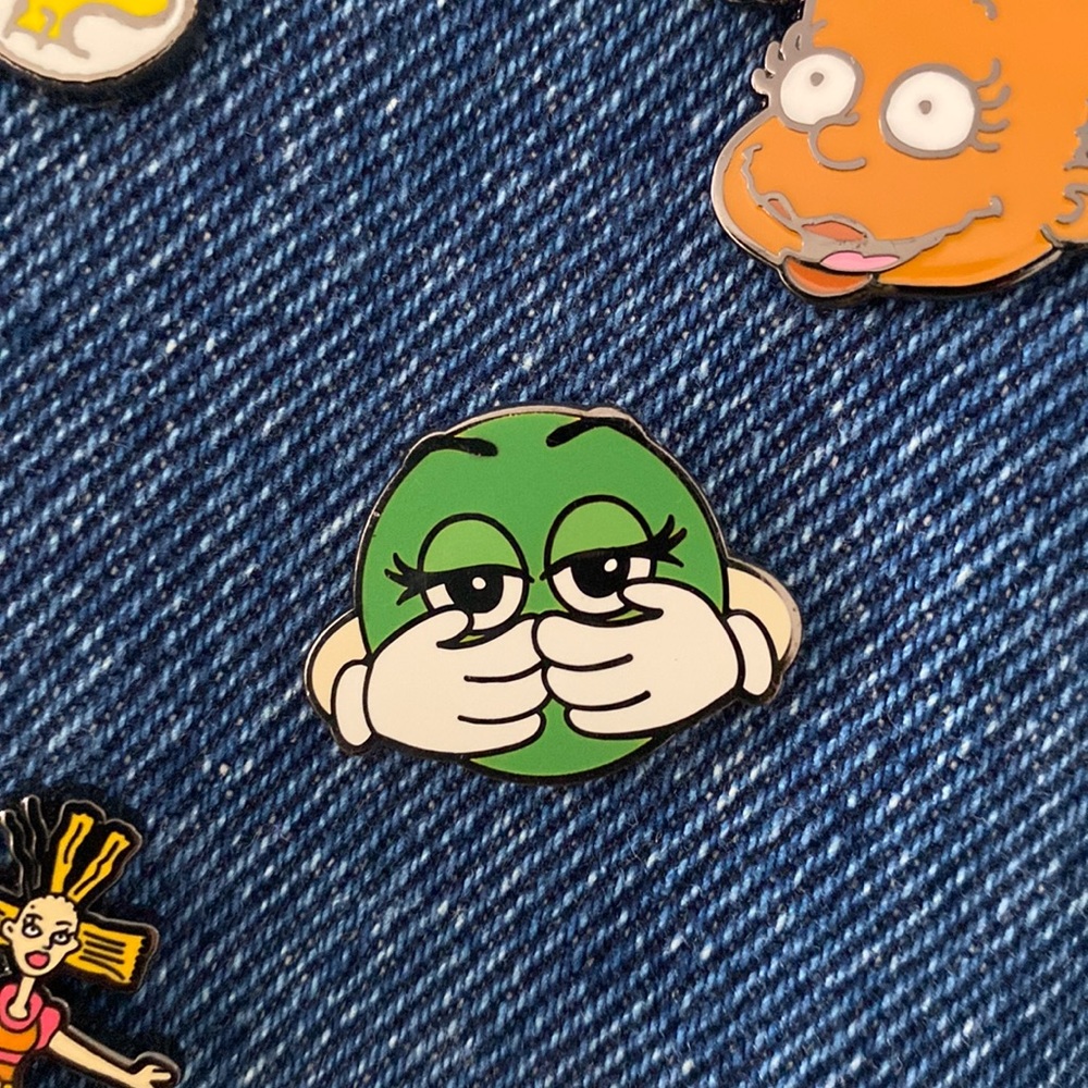 PINTRILL M&Ms Green Speak No Evil M&M (2017) Pin